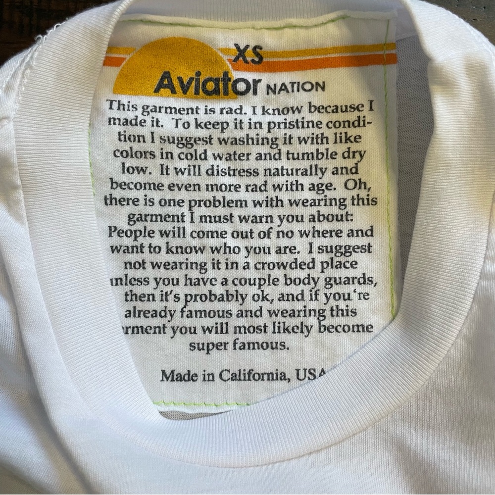 Aviator Nation Hawaii Wildfire Relief Boyfriend Tee - Picture 9 of 12